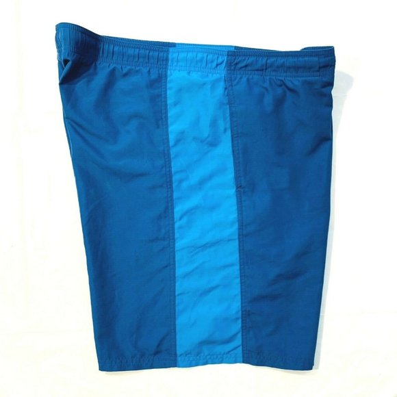 Vintage Nike Spell Out Mesh Lined Swim Trunks‎ L - Picture 9 of 12